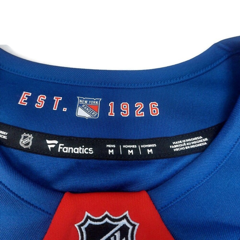 Fanatics Mens Size M New York Rangers Breakaway Home Jersey Chris Kreider Blue - Picture 3 of 9